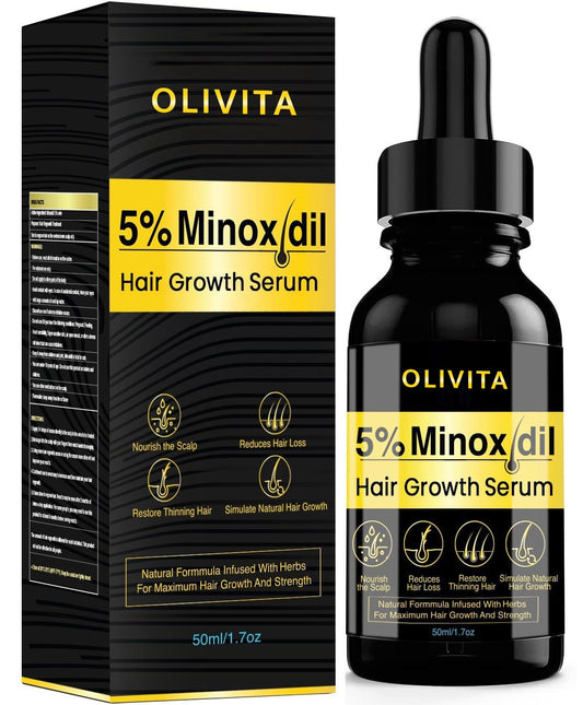 5% Minoxidil for Men and Women Hair Growth Serum