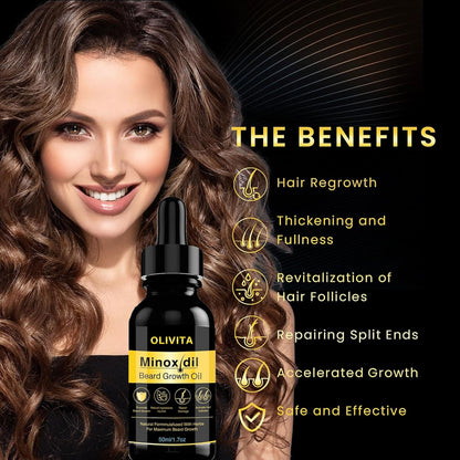 5% Minoxidil for Men and Women Hair Growth Serum